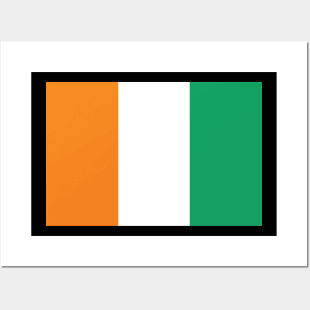 Ivory Coast Wall Art by Wickedcartoons